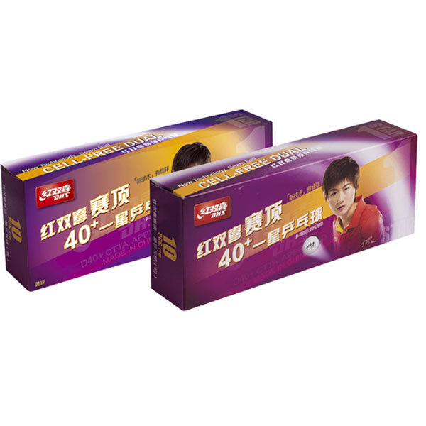DHS CELLFREE DUAL 1 STAR 40+(แพ็ค10) ส้ม,ขาว