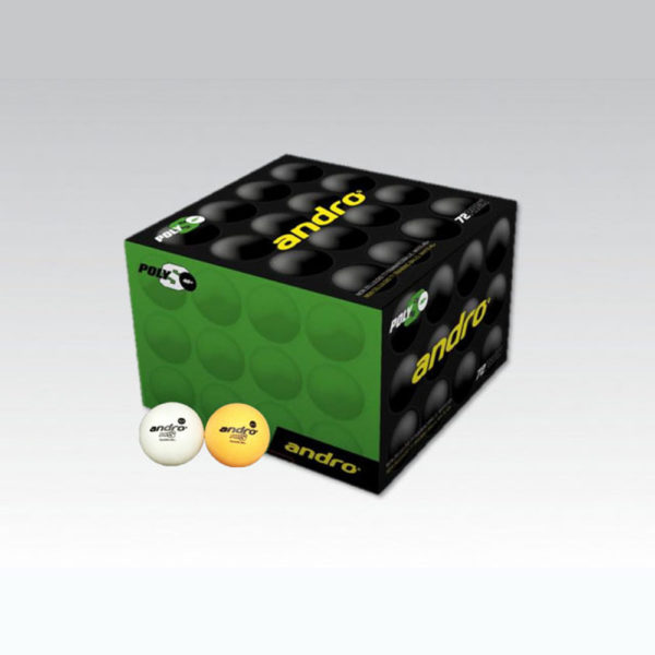 ANDRO POLY 1S 40+ 1 STAR ส้ม (72 ลูก)