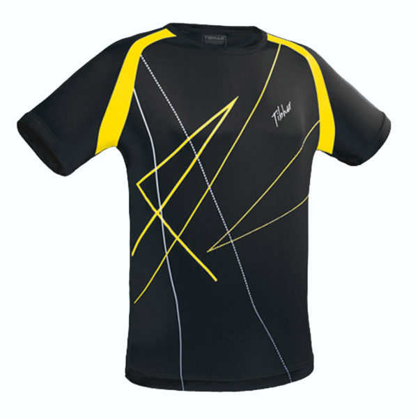 TIBHAR ROCKET T-SHIRT (BLACK/YELLOW)