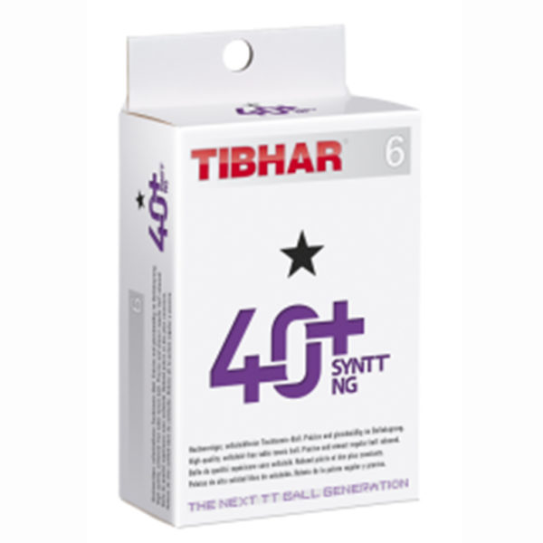 TIBHAR 40+ 1 STAR  SYNTT (ราคา/6 ลูก) สีส้ม