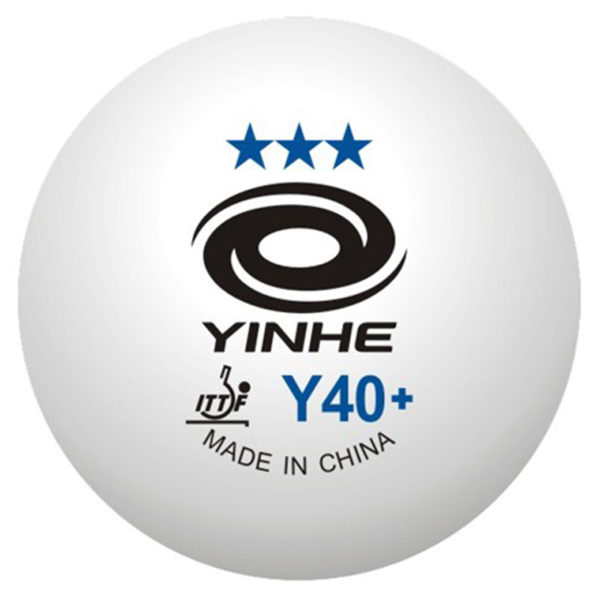 YINHE 3 STAR 40+ABS 99937Y (ITTF) แพ็ค 6 ลูก - Image 2