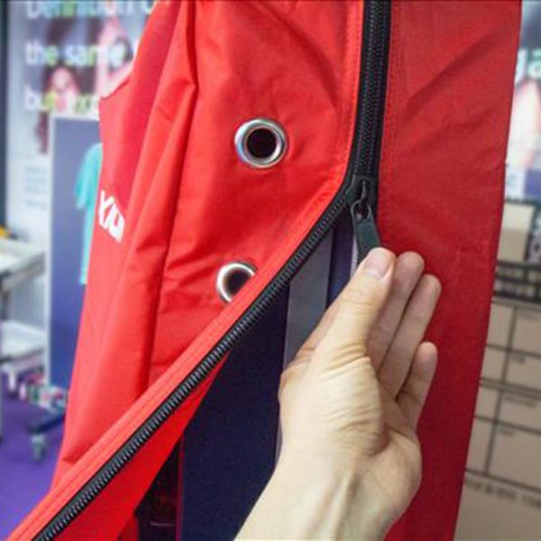 XIOM TABLE COVER RED (คลุมได้เฉพาะเวลาพับเก็บ) - Image 3