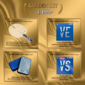 ชุดปิงปองสุดคุ้ม GOLDEN SET