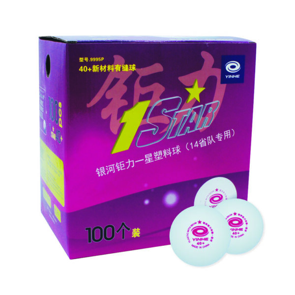 YINHE 1 STAR 40+9995P กล่องละ 100 ลูก