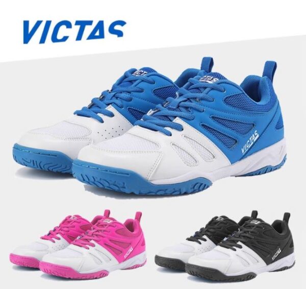 VICTAS VC-622 SHOES WHITE/BLUE - Image 2