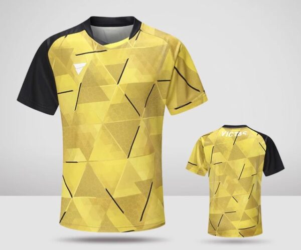 VICTAS VC-107 SHIRTS YELLOW - Image 2
