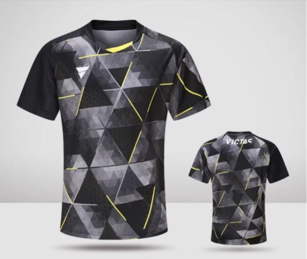 VICTAS VC-107 SHIRTS BLACK - Image 2