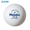 Nittaku J-TOP CLEAN 40+ สีขาว (no box) 12 ลูก