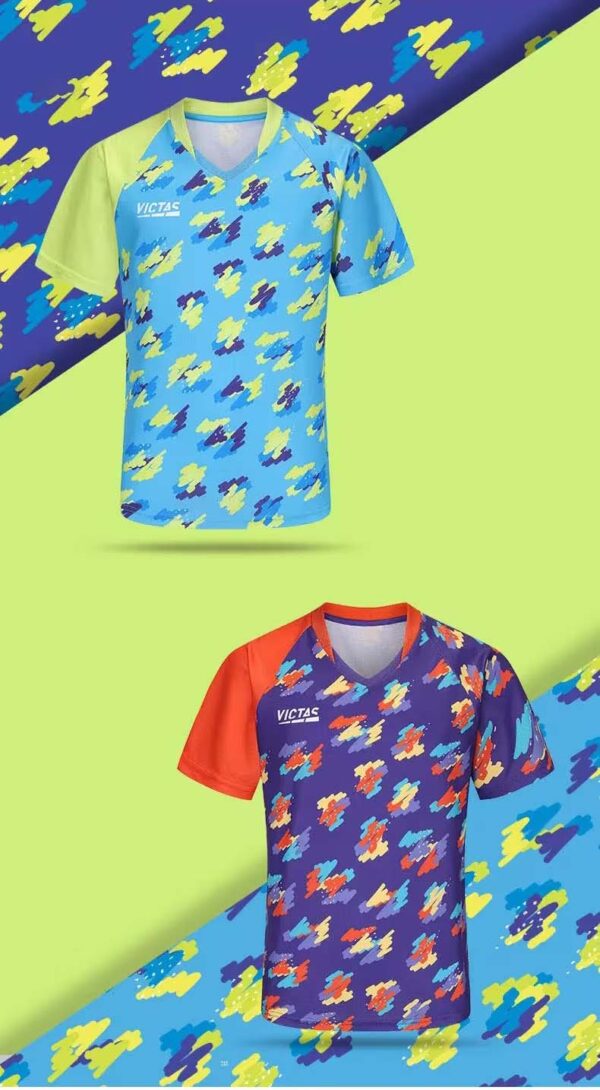 VICTAS VS-303 T-SHIRTS CHILDREN BLUE - Image 3