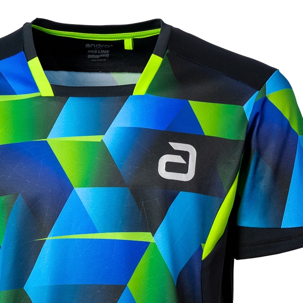 andro NAGAJA T-SHIRTS (green/blue) - Image 4