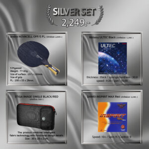 ชุดปิงปองสุดคุ้ม SILVER SET