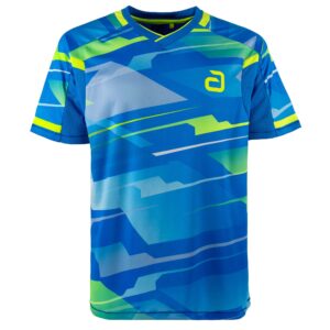 ANDRO SANGAI T-SHIRTS Blue/Yellow