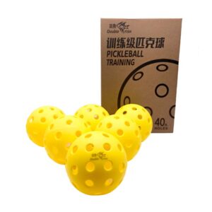 DOUBLE FISH DF-T40Y-6 PICKLEBALL BALL (6Balls)