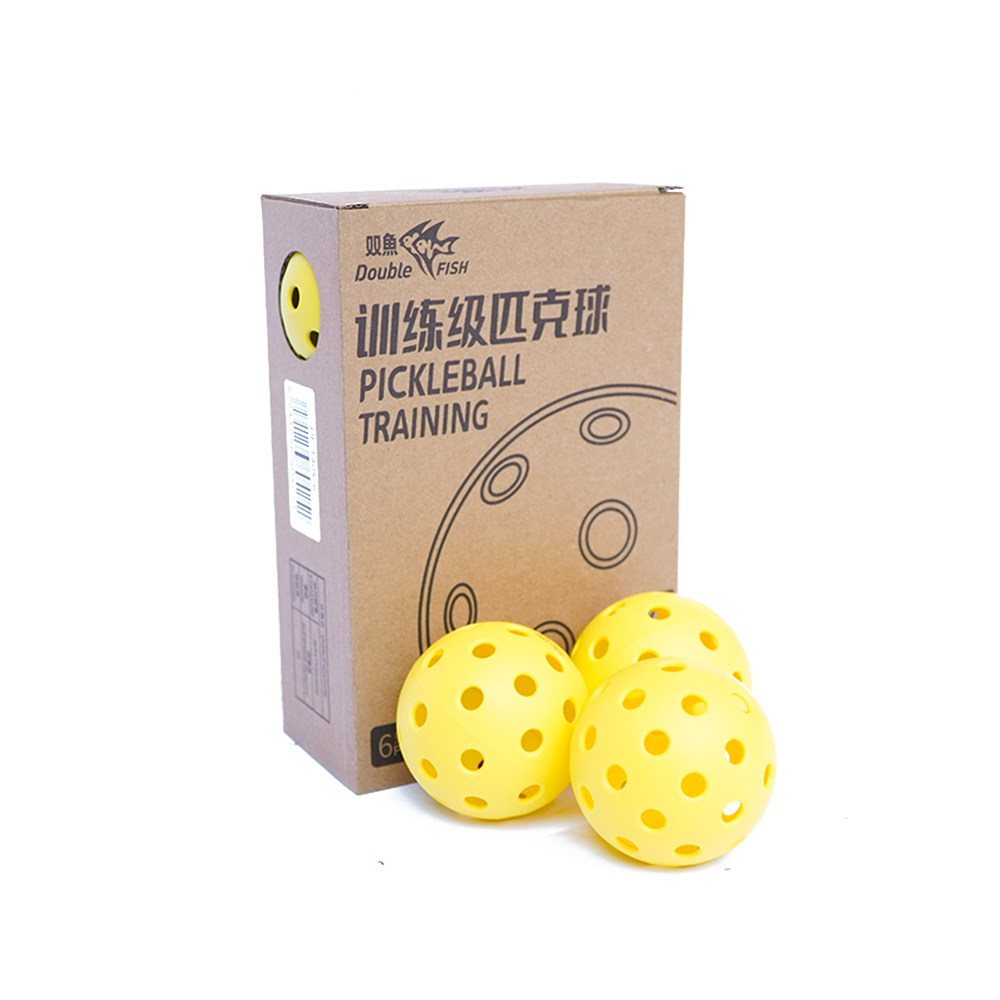 DOUBLE FISH DF-T40Y-6 PICKLEBALL BALL (6Balls) - Image 2